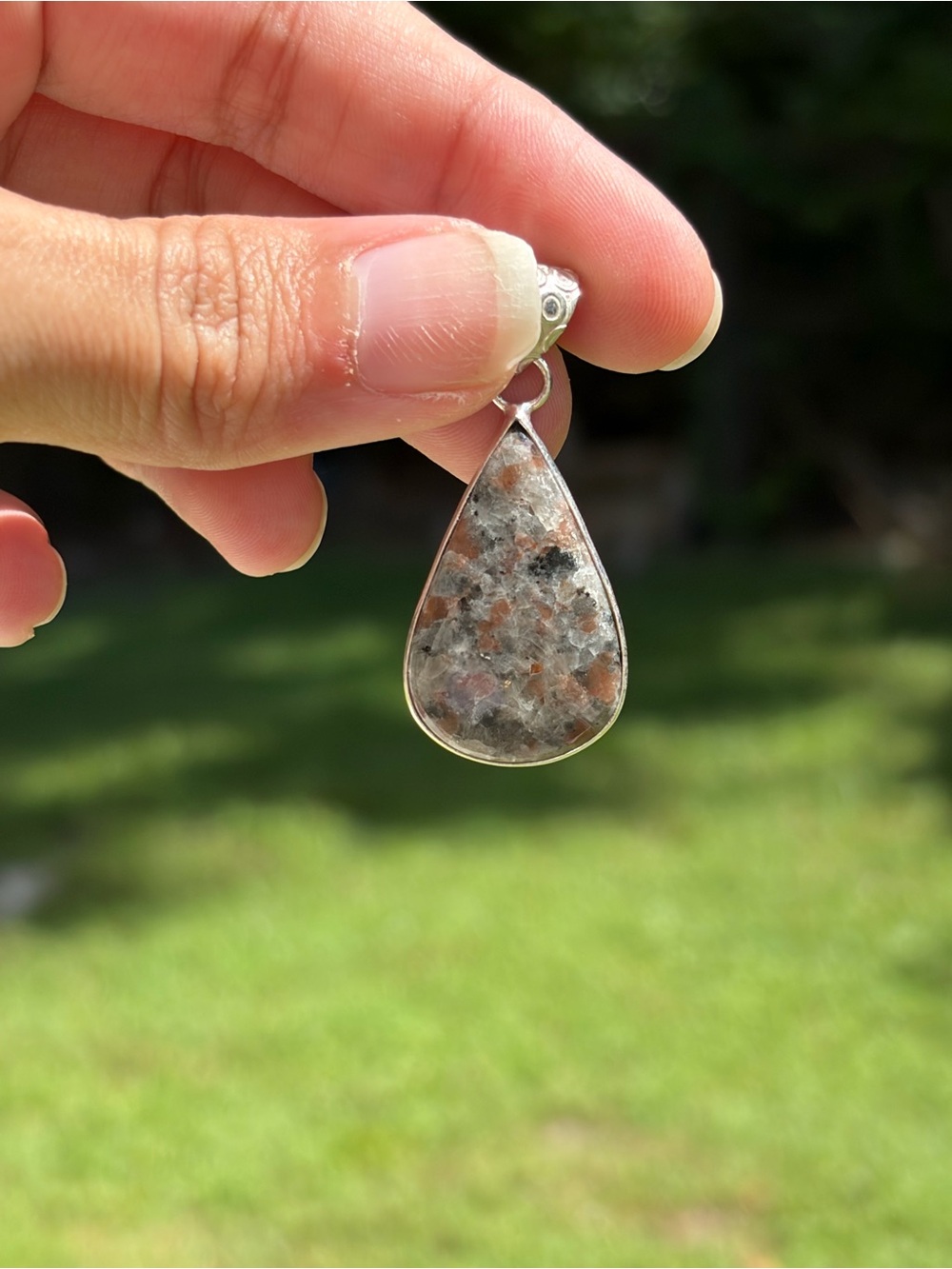 Yooperlite 925 Silver Pendant